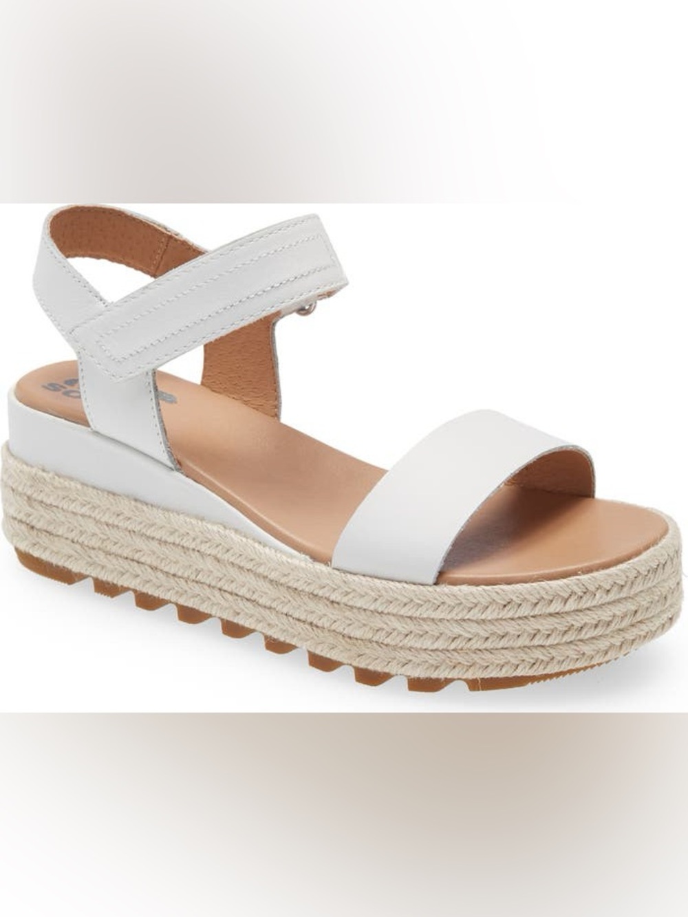 Sorel Women’s White Cameron Espadrille Summer Sandals size 9.5